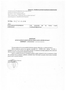 NOTIFICARE BUSE
